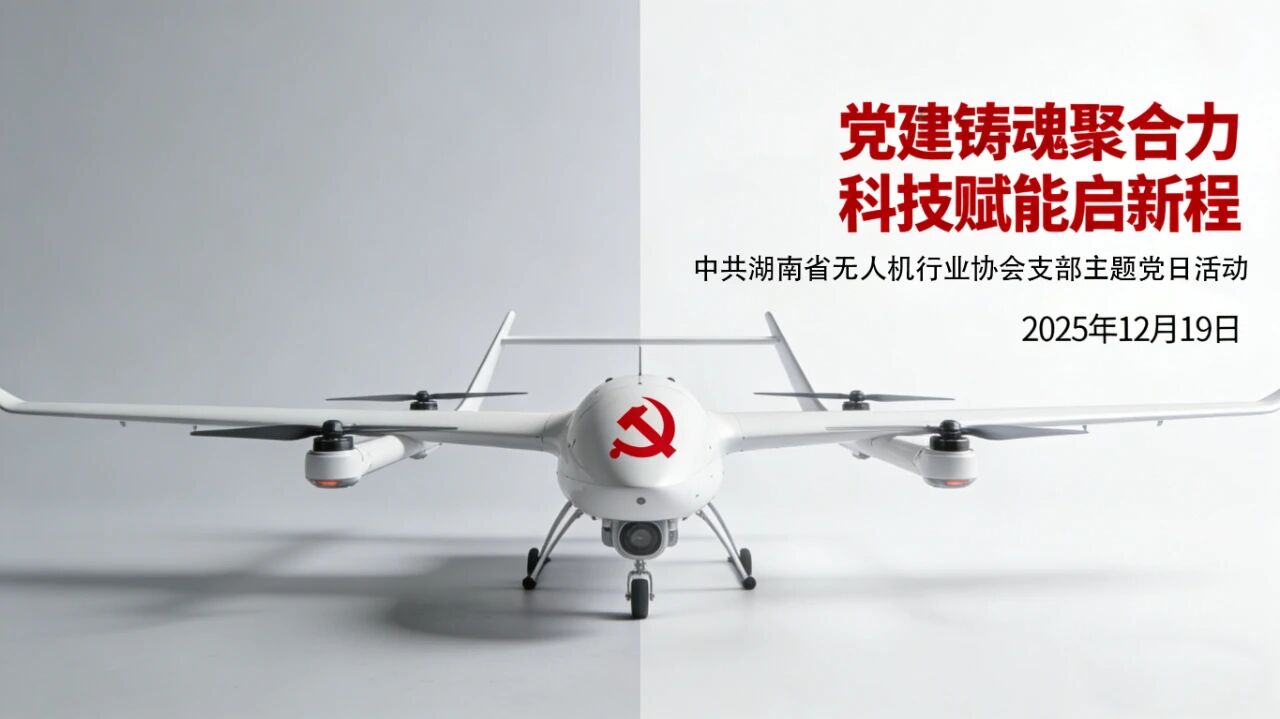 党建铸魂聚合力，科技赋能启新程 ——省无人机行业协会党支部举行12月份主题党日活动